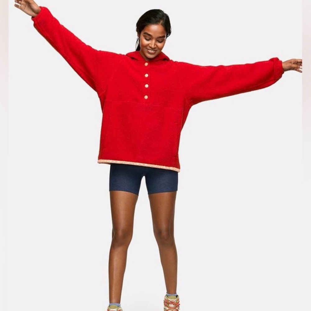 Outdoor Voices Red Pullover Jacket - image 1